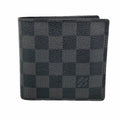 Louis Vuitton Wallet Damier Graphite Portefeuille Marco Black Gray