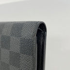 Louis Vuitton Wallet Damier Graphite Portefeuille Marco Black Gray — view 6