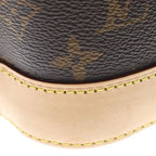 Louis Vuitton Monogram Alma BB 2-Way Shoulder Bag Brown Leather Gold — view 6