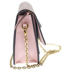 Louis Vuitton Monogram Portefeuille Floral Chain Shoulder Bag Leather Rose — view 3