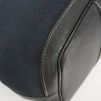 Hermes Tote Garden Party PM Toile Officier Black Silver — view 6
