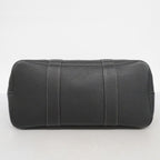 Hermes Tote Garden Party PM Toile Officier Black Silver — view 3