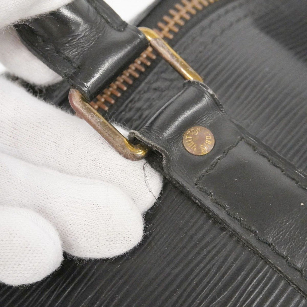 Louis Vuitton Boston Bag Epi Keepall 50 Noir — view 8