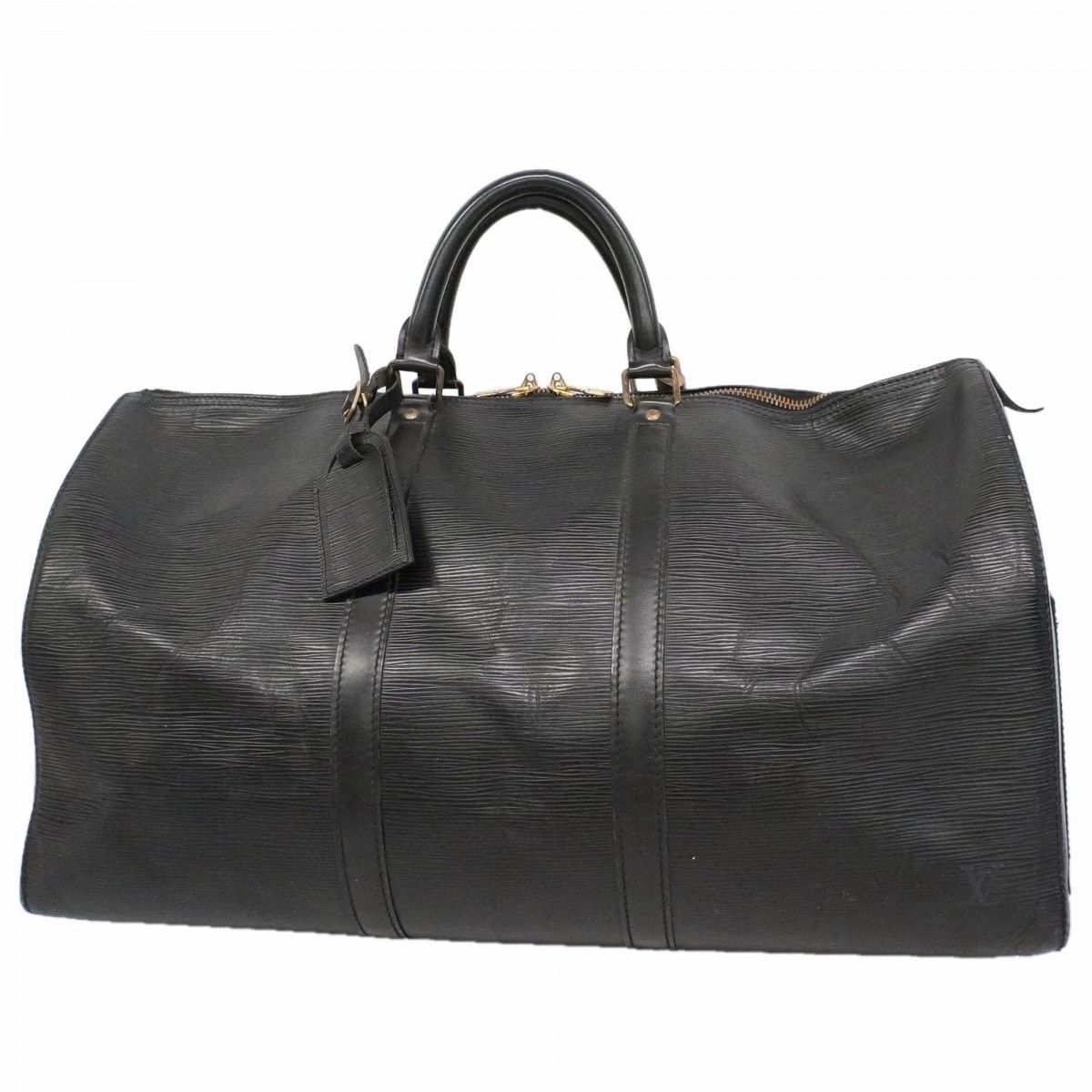 Louis Vuitton Boston Bag Epi Keepall 50 Noir