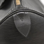 Louis Vuitton Boston Bag Epi Keepall 50 Noir — view 5