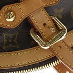 Louis Vuitton Monogram Tivoli GM Handbag Brown Leather Gold — view 6