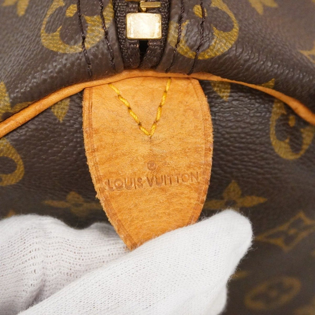 Louis Vuitton Boston Bag Monogram Keepall 50 Brown — view 5