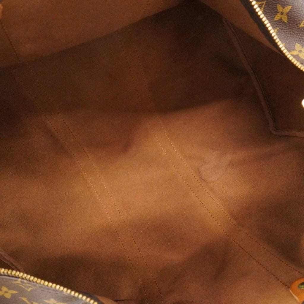 Louis Vuitton Boston Bag Monogram Keepall 50 Brown — view 4