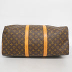 Louis Vuitton Boston Bag Monogram Keepall 50 Brown — view 3