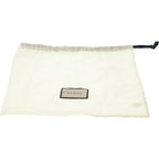 Gucci GG Marmont Small Shoulder Bag White Leather Gold — view 8