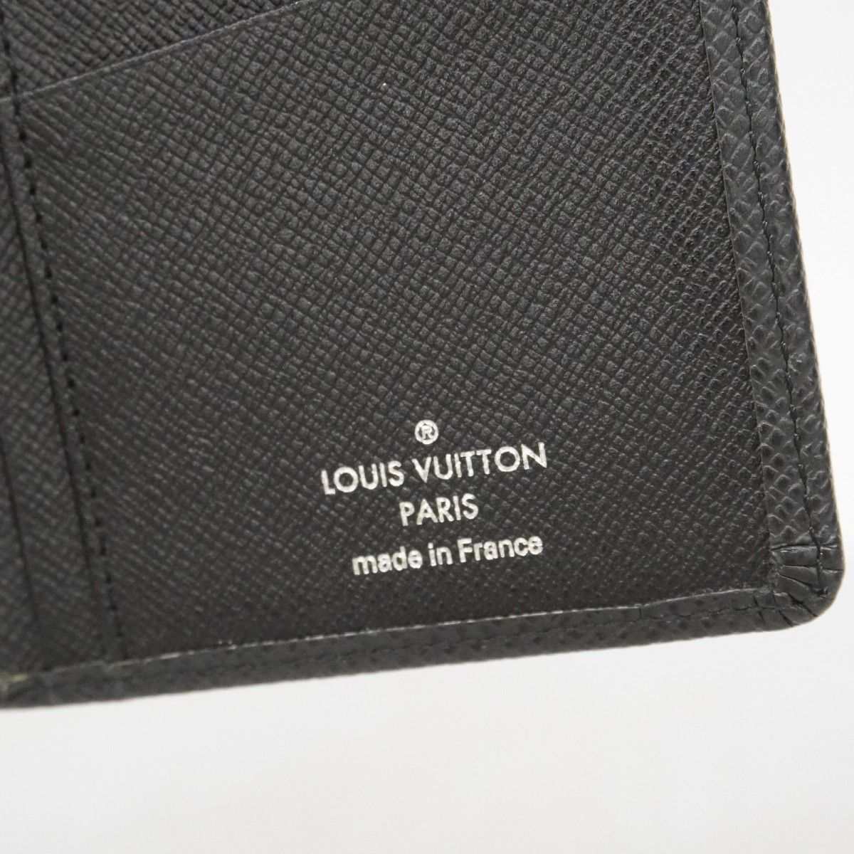 Louis Vuitton Wallet Taiga Portefeuille Brazza Ardoise — view 4