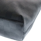 Louis Vuitton Damier Graphite Mick PM Shoulder Bag Black Leather Silver — view 5