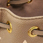 Louis Vuitton Handbag Monogram Empreinte Bicolor Nano Noe Tourtelle Cream 2-Way — view 8