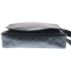 Louis Vuitton Damier Graphite Daniel GM Shoulder Bag Black Leather Silver — view 4