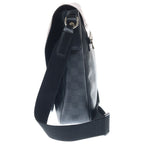 Louis Vuitton Damier Graphite Daniel GM Shoulder Bag Black Leather Silver — view 3