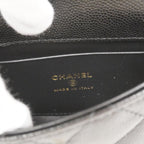 Chanel Handbag Micro Coco Handle Caviar Leather Black Champagne Gold 2-Way — view 5
