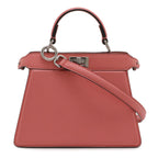 Fendi Peekaboo ISeeU Petit Mini Bag 2-Way Padding Nappa Leather Pink