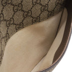 Gucci Neo Vintage GG Supreme Small Messenger Bag Tiger Head Leather Beige — view 9