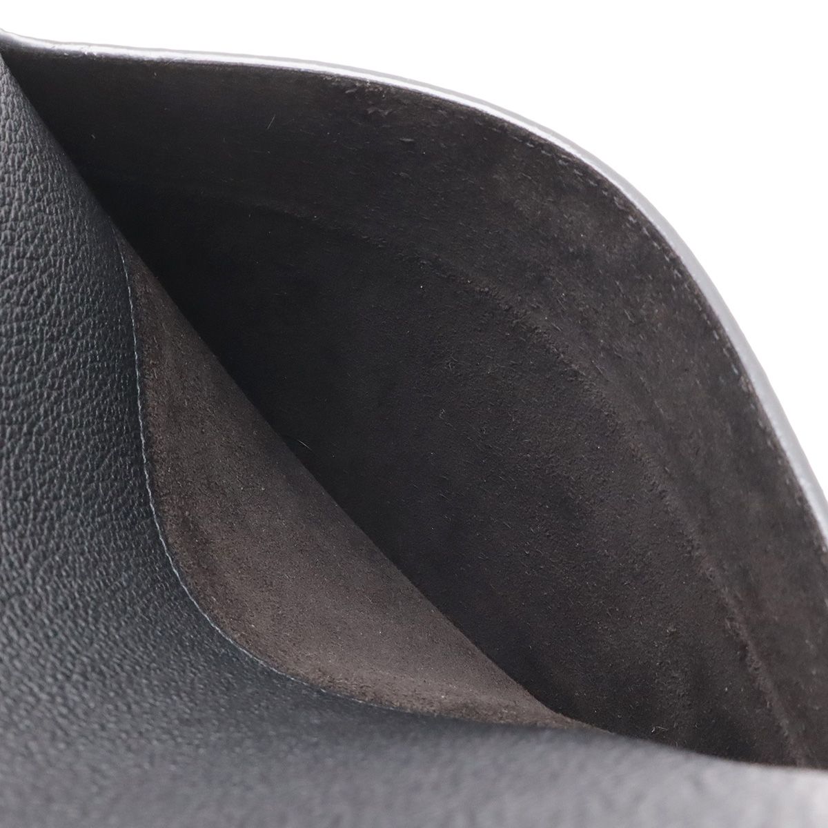Celine Sangles Bucket Shoulder Bag Leather Black Gold — view 9