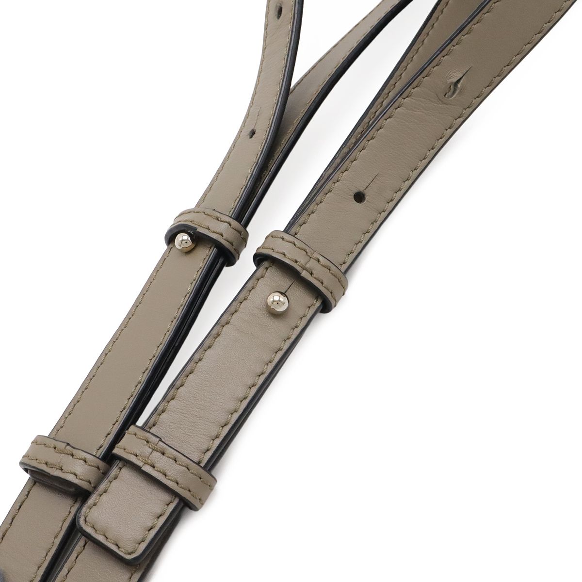 Loewe Hammock Drawstring Mini 2-Way Shoulder Bag Crossbody Leather Gray — view 5