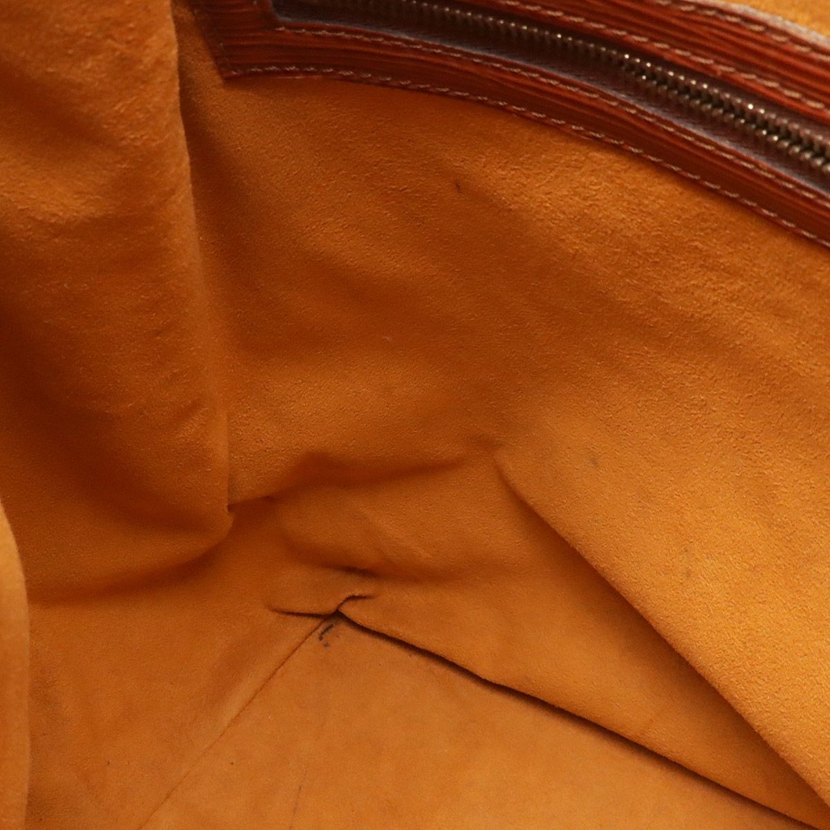 Louis Vuitton Epi Noe Drawstring Shoulder Bag Bicolor Leather Kenya Brown — view 8