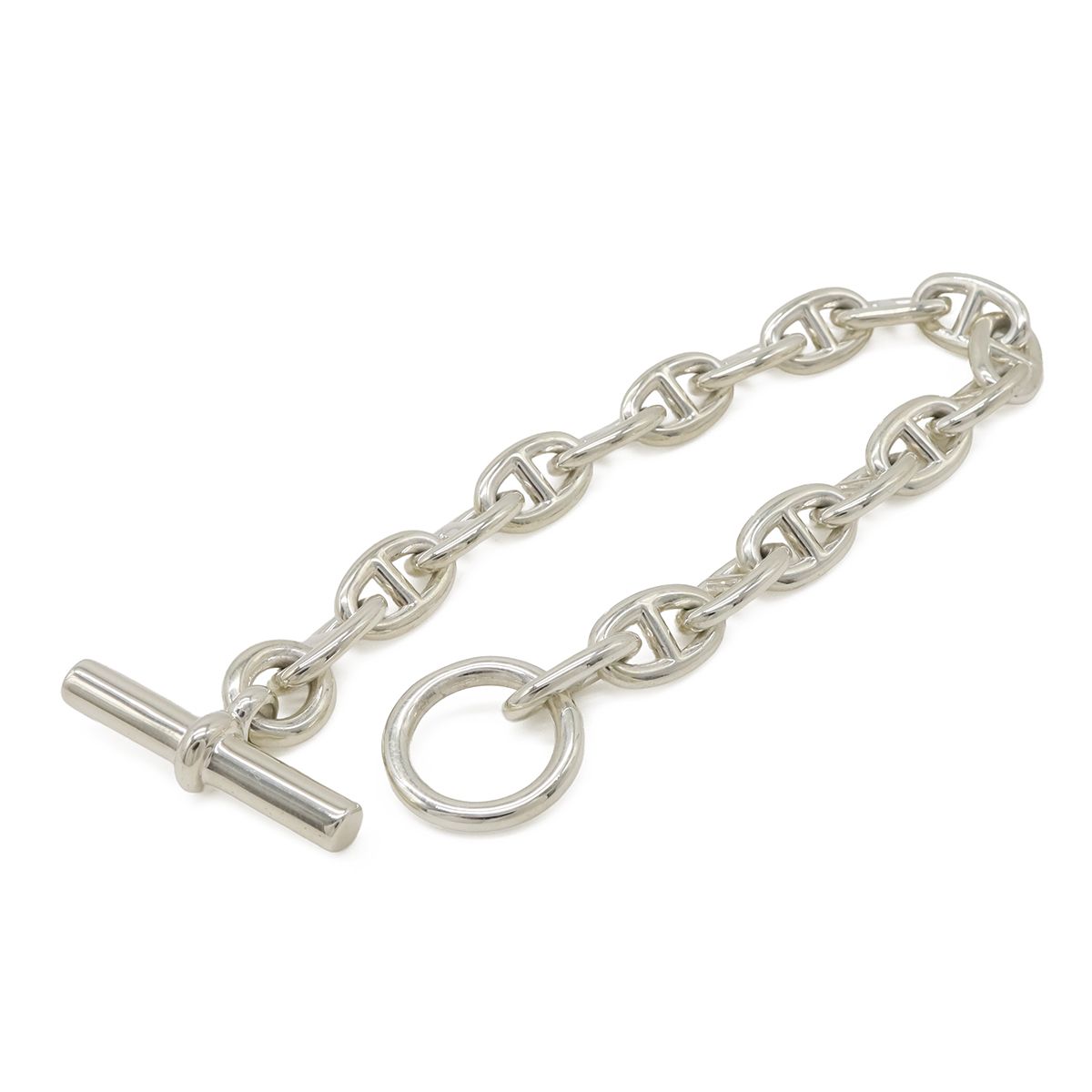 Hermes Chaine D'ancre MM Bracelet Silver — view 2