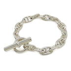 Hermes Chaine D'ancre MM Bracelet Silver
