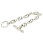 Hermes Chaine D'ancre MM 16 Links Bracelet Silver — view 2