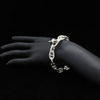 Hermes Chaine D'ancre MM 16 Links Bracelet Silver — view 5