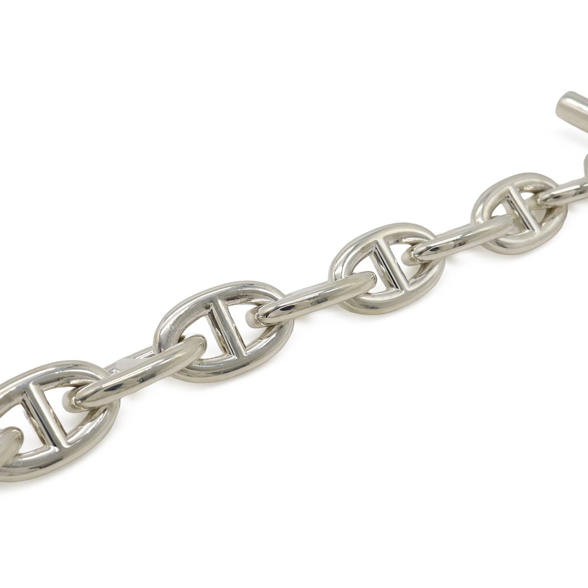 Hermes Chaine D'ancre TGM Bracelet Silver — view 3