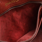 Chanel Quilted CC Logo Chain Shoulder Bag Lambskin Leather Black Gold — view 9
