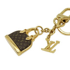 Louis Vuitton Monogram Alma Key Holder Key Charm Bag Motif Gold — view 3