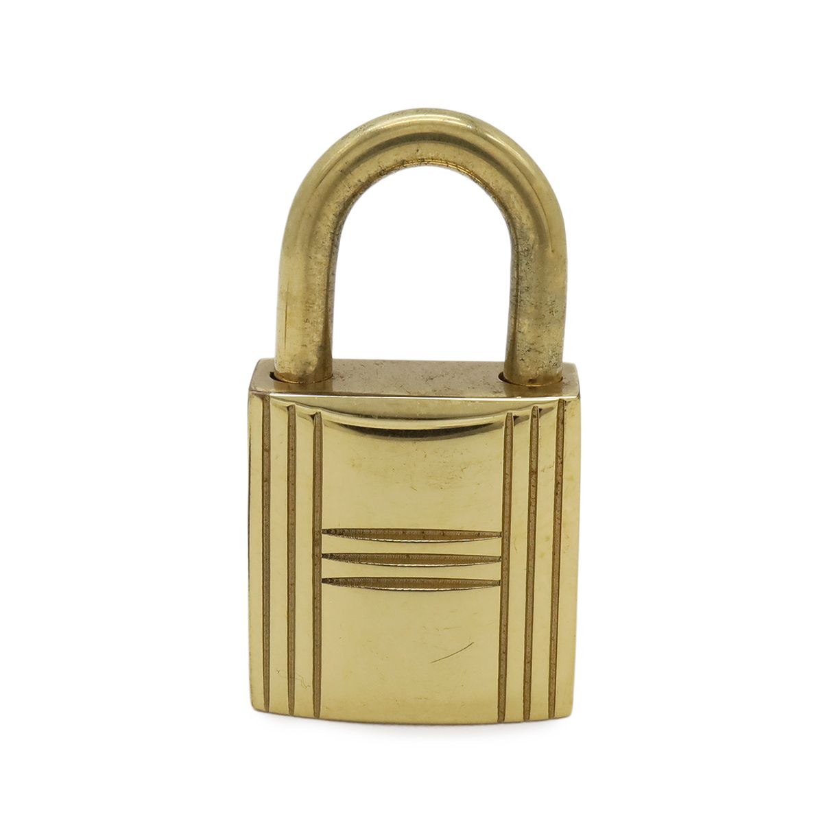 Hermes Cadena Padlock Key with Key Gold Plated — view 2
