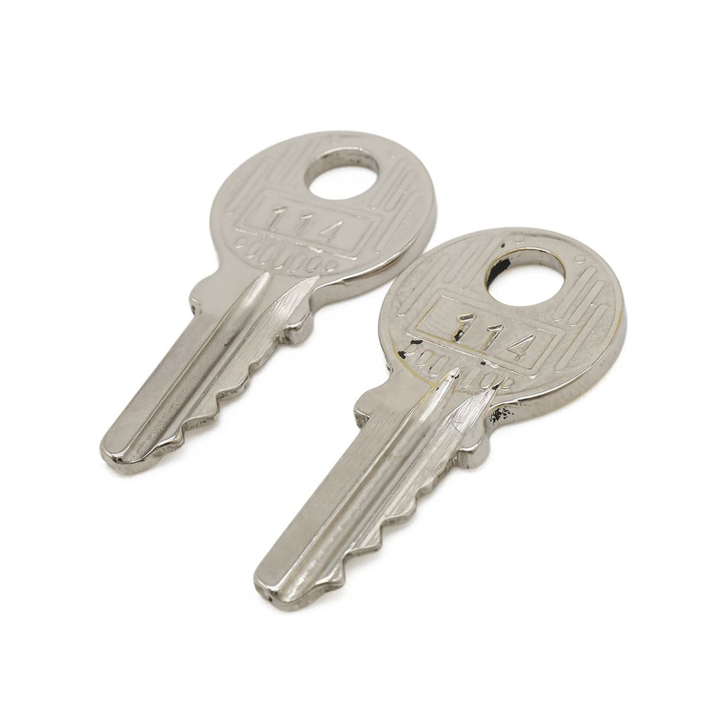 Hermes Cadena Padlock Key with Key Metal Silver — view 5