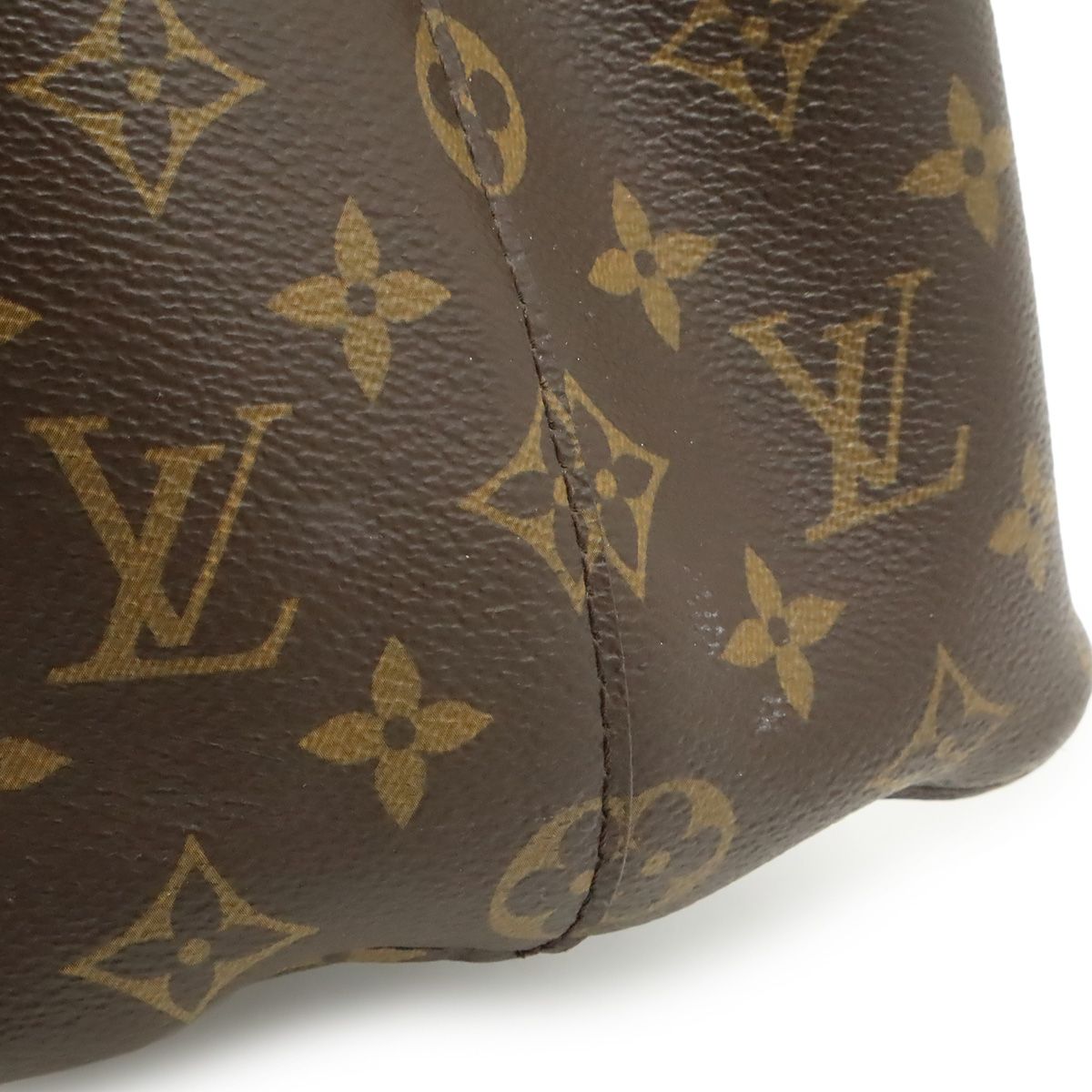 Louis Vuitton Monogram Neo Noe Shoulder Bag Drawstring Noir Black — view 8