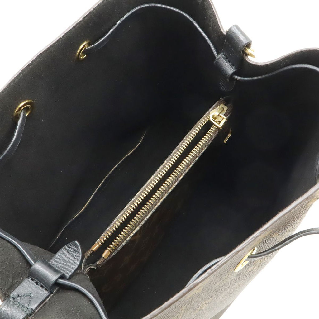 Louis Vuitton Monogram Neo Noe Shoulder Bag Drawstring Noir Black — view 4