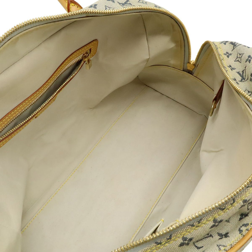 Louis Vuitton Monogram Mini Marie Mini Boston Bag Canvas Blue — view 6