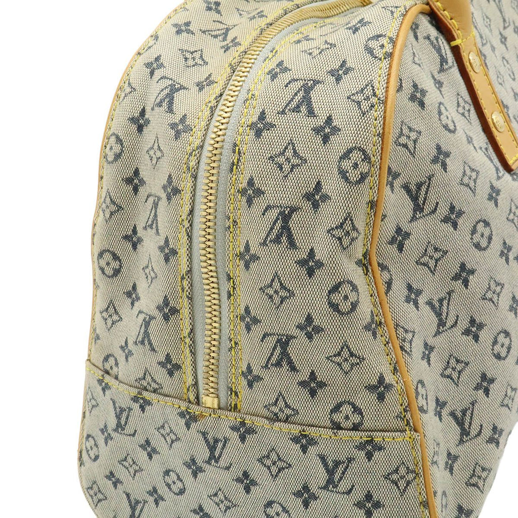 Louis Vuitton Monogram Mini Marie Mini Boston Bag Canvas Blue — view 8