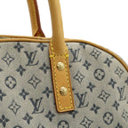 Louis Vuitton Monogram Mini Marie Mini Boston Bag Canvas Blue — view 9
