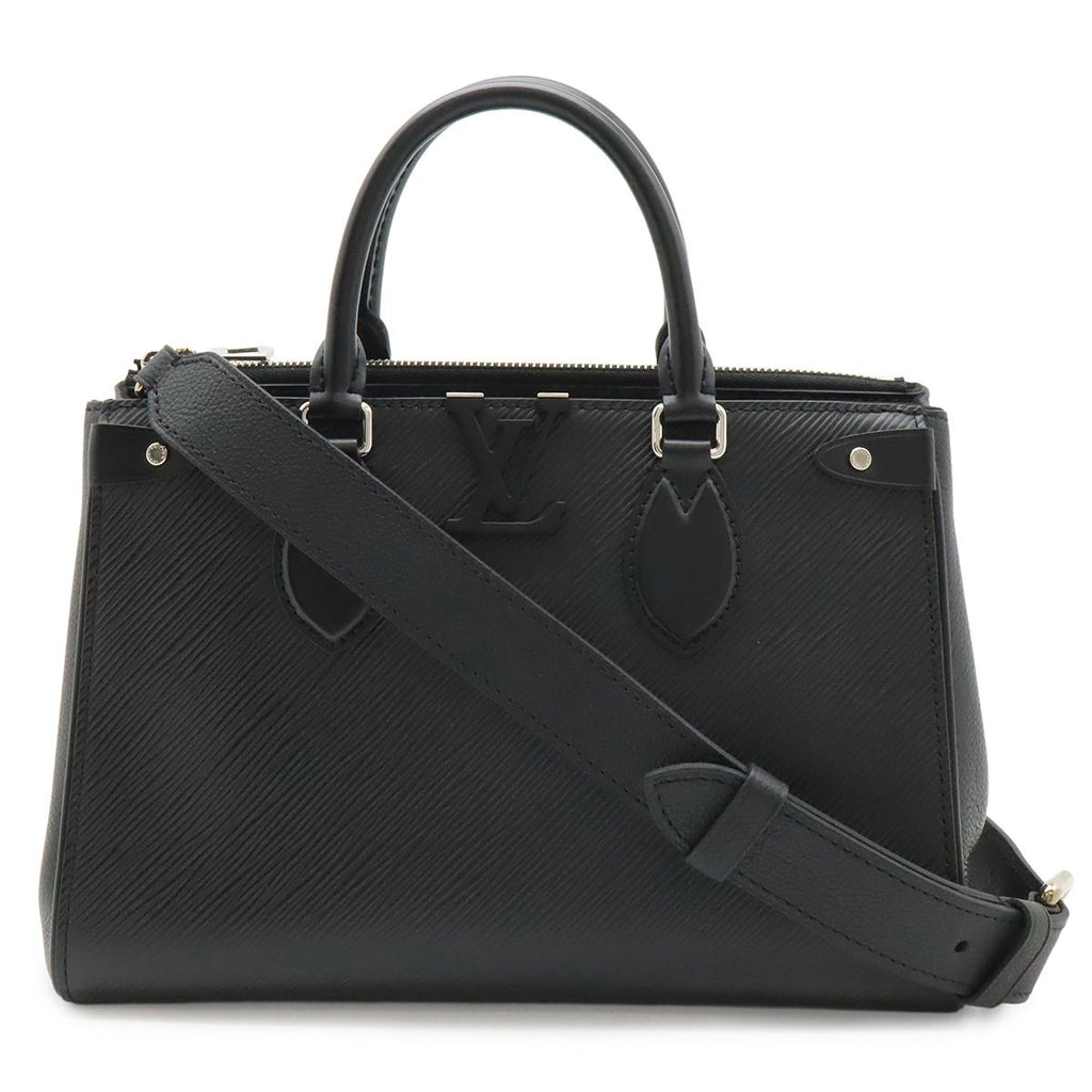 Louis Vuitton Epi Grenelle Tote PM 2-Way Shoulder Bag Leather Noir Black