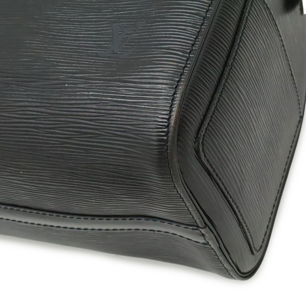Louis Vuitton Epi Speedy 25 Mini Boston Bag Noir Black Gold — view 3