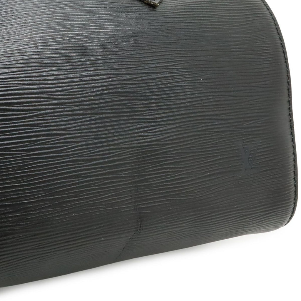 Louis Vuitton Epi Speedy 25 Mini Boston Bag Noir Black Gold — view 9