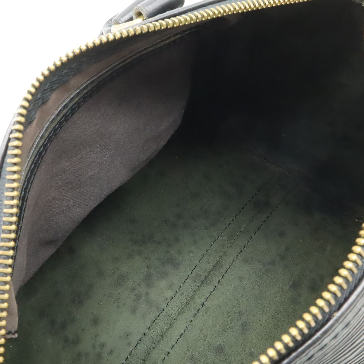 Louis Vuitton Epi Speedy 25 Mini Boston Bag Noir Black Gold — view 6