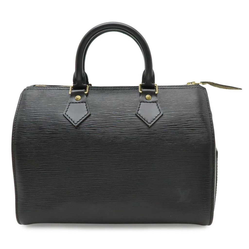 Louis Vuitton Epi Speedy 25 Mini Boston Bag Noir Black Gold