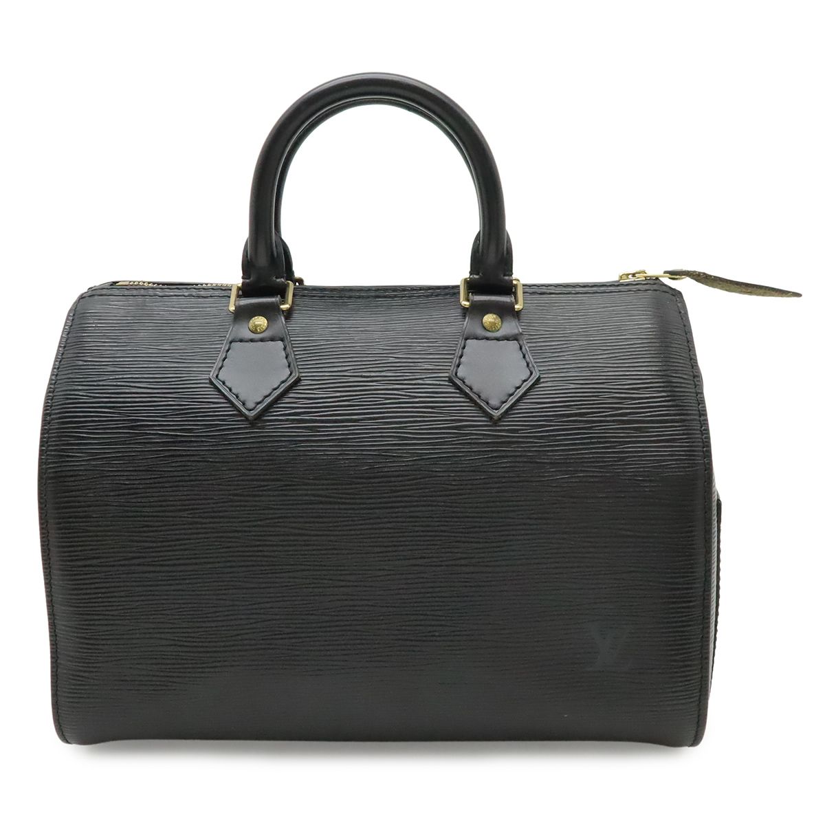 Louis Vuitton Epi Speedy 25 Mini Boston Bag Noir Black Gold