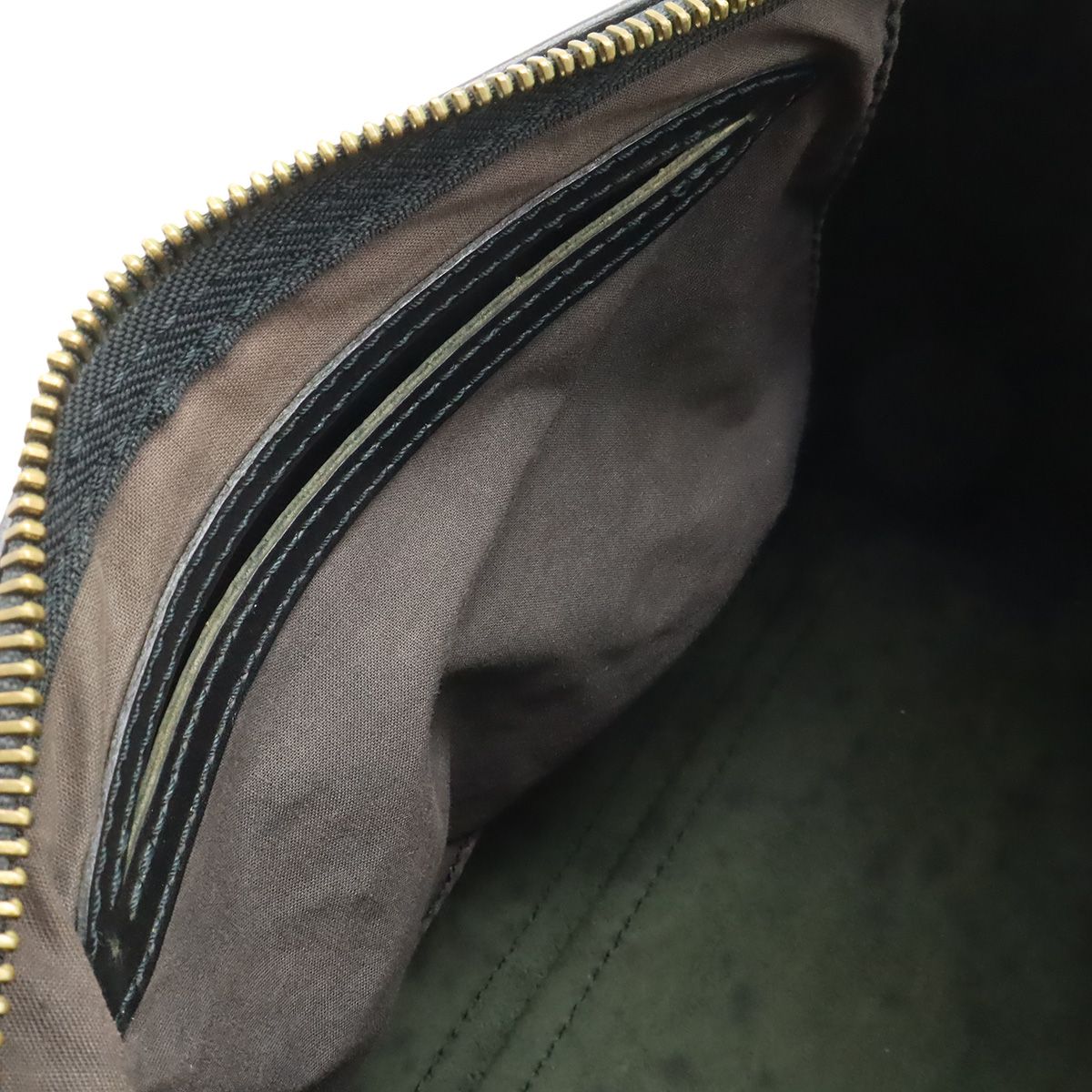 Louis Vuitton Epi Speedy 25 Mini Boston Bag Noir Black Gold — view 7