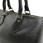 Louis Vuitton Epi Speedy 25 Mini Boston Bag Noir Black Gold — view 8