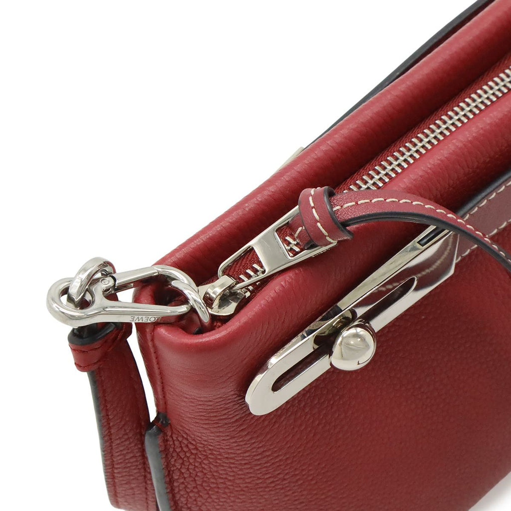 Loewe Anagram Missy Small Clutch 2-Way Shoulder Bag Crossbody Leather Pink — view 5