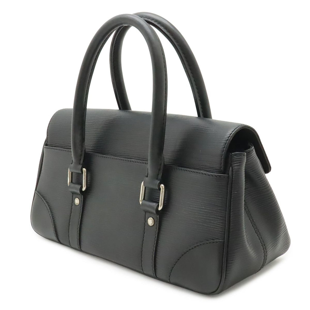 Louis Vuitton Epi Segur PM Handbag Leather Noir Black Silver — view 2