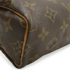 Louis Vuitton Monogram Mini Speedy Mini Bag Pouch Case 2-Way — view 3